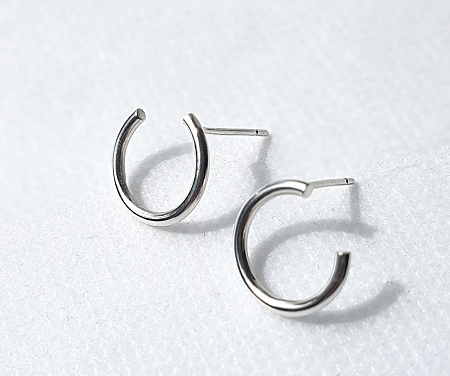 Silver Ear Studs Jewellery